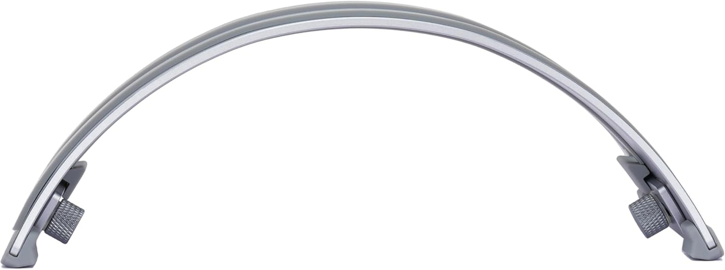 Adjustable Vertical Laptop Stand - 6061 Aluminum, CNC Precision, Anodized Finish, Fits All Laptops Including 17-inch, Ventilated Design, Anti-Slip Silicone Pads, ARC Shaped Stands