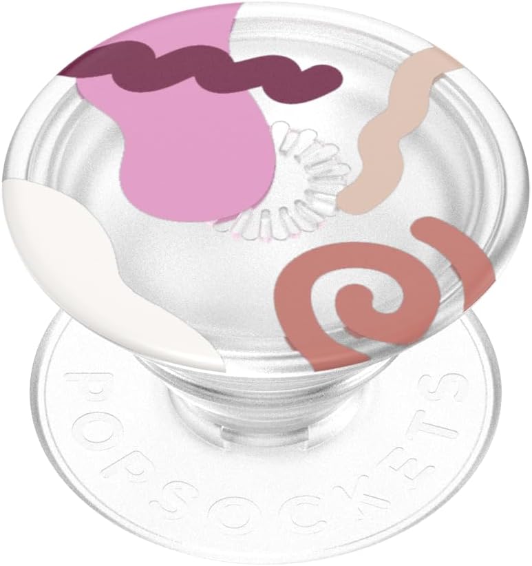 PopSockets Plant-Based Phone Grip with Expanding Kickstand, Adhesive Grip, Eco-Friendly - Memphis Mod