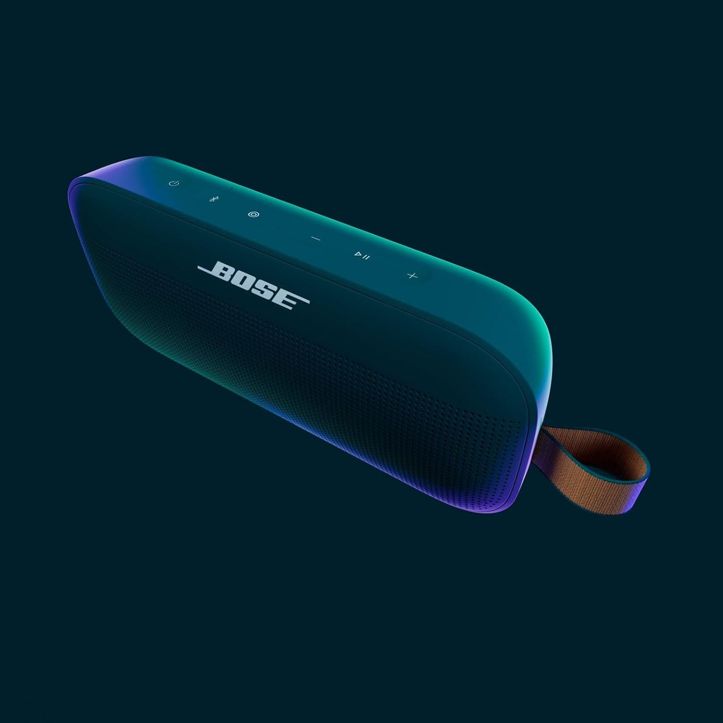 Bose SoundLink Flex Portable Bluetooth Speaker (2nd Gen), Portable Outdoor Speaker with Hi-Fi Audio, Up to 12 Hours Battery Life, Waterproof and Dustproof, Twilight Blue - Limited Edition Color