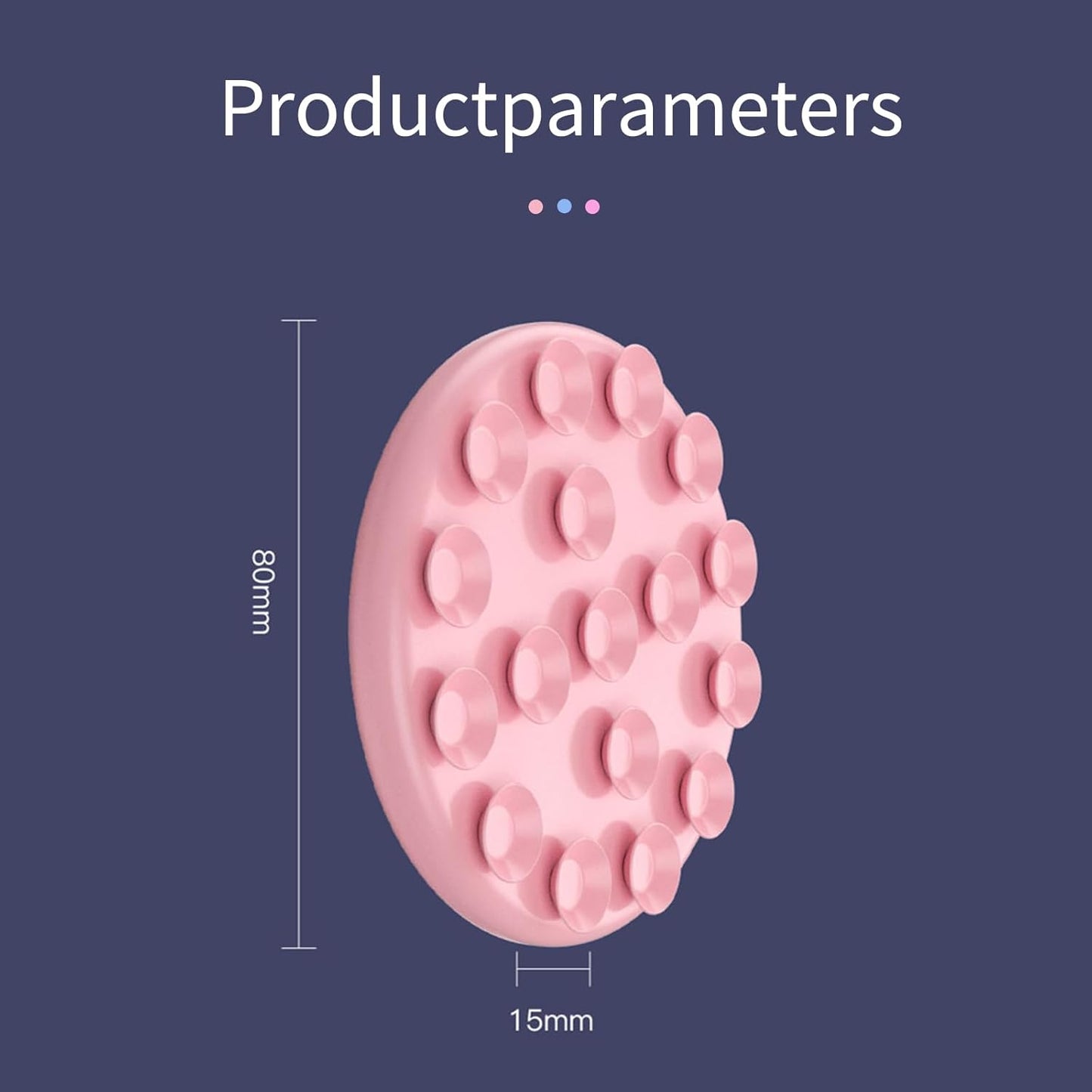 Muuto Silicone Suction Phone Case Mount,Octo Cup Buddy Sticky Phone Grip for Magsafe,Phone Sticky Grip for iPhone,Sticky Grippy Holder Portable and Detachable, Hands-Free for Selfies and Videos