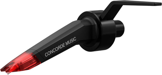 Ortofon Concorde Music Red Phono Cartridge Tool-Free Installation on S-shaped Tone Arms