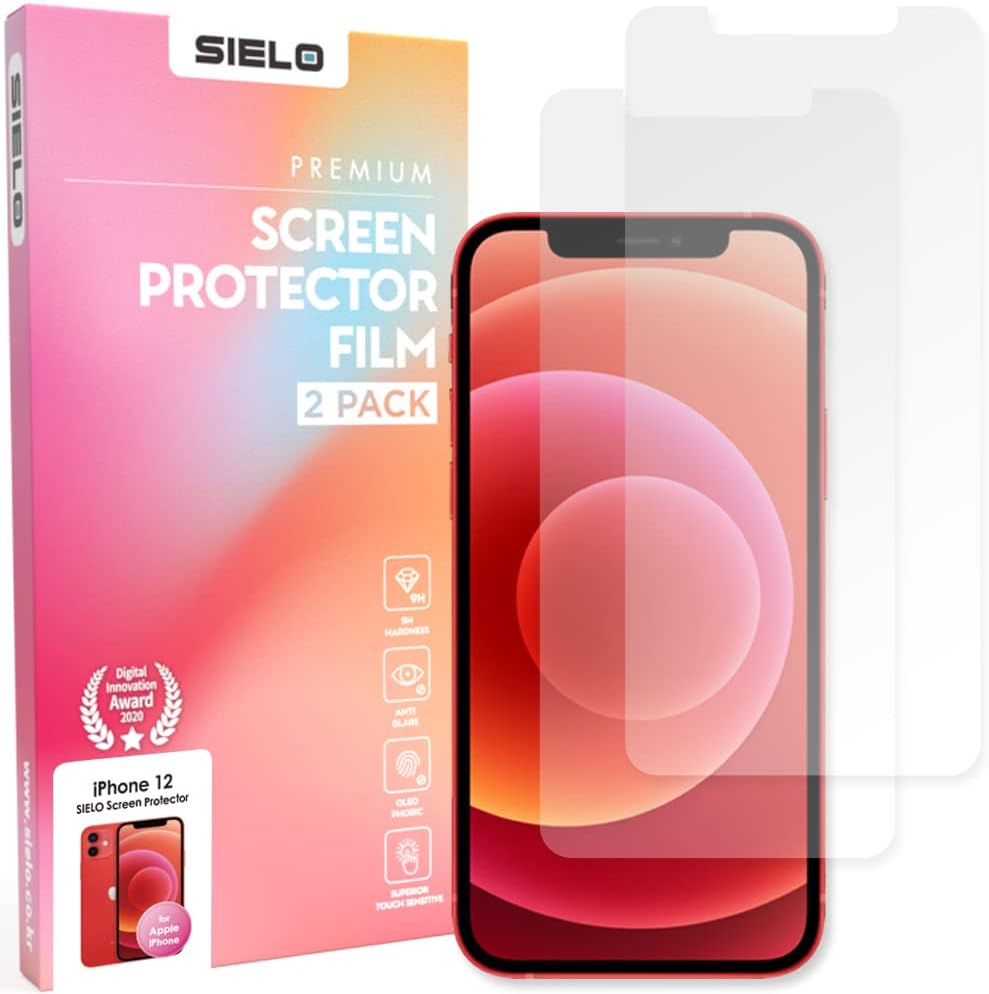 SIELO 2 Pack Matte Screen Protector, 9H Hardness Shatterproof & paper-feel PET Film, Anti-Glare & Anti-Fingerprint Case Friendly Screen Protector Film.