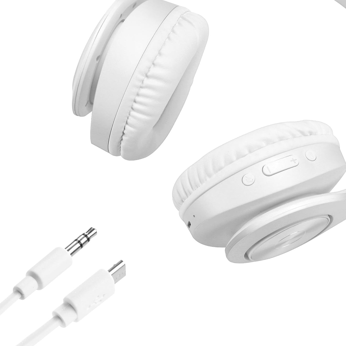 TUINYO Wireless Bluetooth Headphones - Over Ear Headset with 40H Playtime, Deep Bass, Memory-Protein Earmuffs, Mic & Wired Mode - Compatible with PC, Cell Phones & TV | Model