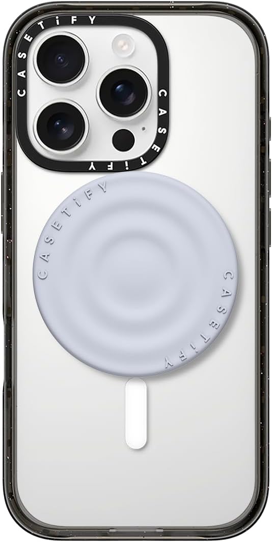 CASETiFY Snappy Ripple Grip Stand Compatible with Magsafe - Periwinkle