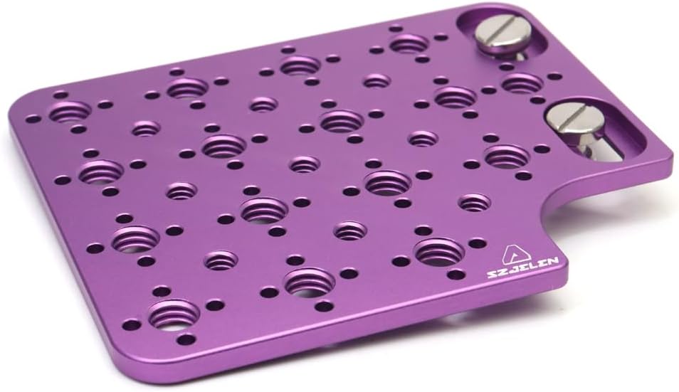 Cameara Expansion Side Panel Kit for ARRI Alexa mini LF Camera,Switching Mounting Camera Plate (Purple)