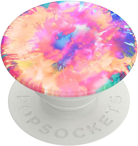 PopSockets Phone Grip with Expanding Kickstand, PopSockets for Phone, Watercolor PopGrip - Chroma Splash
