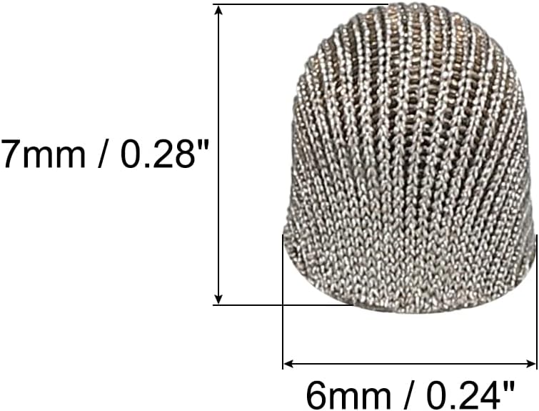 MECCANIXITY 6pcs 6mm Stylus Pen Fine Tips Conductive Fiber Capacitive Touch Screen Pens Tip Universal Replacement