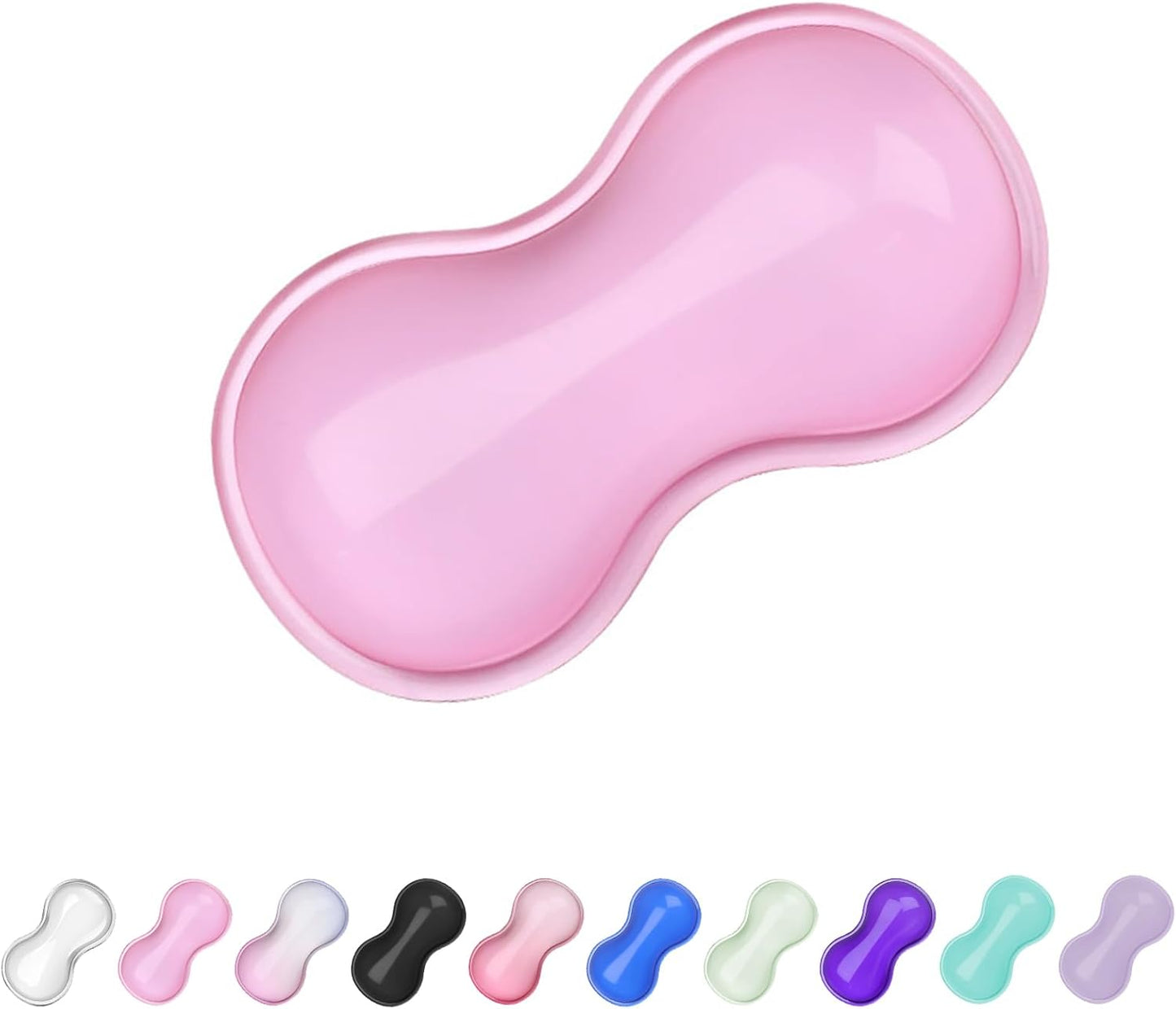 Gel Wrist Rest for Keyboard and Mouse, Wrist Rest for Keyboard, Mouse Wrist Support, Pain Relief, Cool Touch, Non-Skid, Mouse Wrist pad