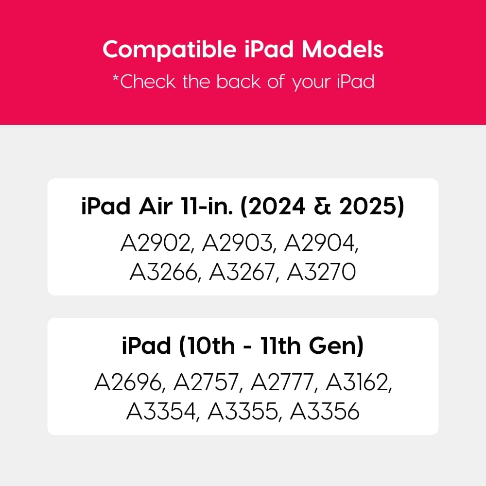 Astropad Rock Paper Pencil v3.0 – 2025 Upgraded Version – Paper Screen Protector for iPad Air 11-in (M2, 2024) & (M3, 2025) & iPad 10.9-in. (10th & 11th Gen) + Apple Pencil Tips 2 Pack – Compatible with Apple Pencil 1st/2nd Gens and Pencil Pro