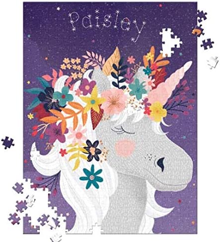 Stargazing Unicorn Personalized Puzzle – 500 Pieces - I See Me!