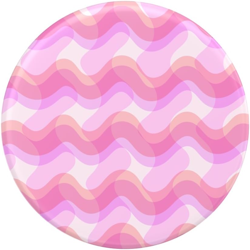 PopSockets Phone Grip with Expanding Kickstand, Adhesive Grip - Rosy Waves