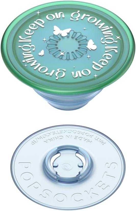 PopSockets Plant-Based Phone Grip with Expanding Kickstand, Adhesive Grip, Eco-Friendly - Keep on Growing