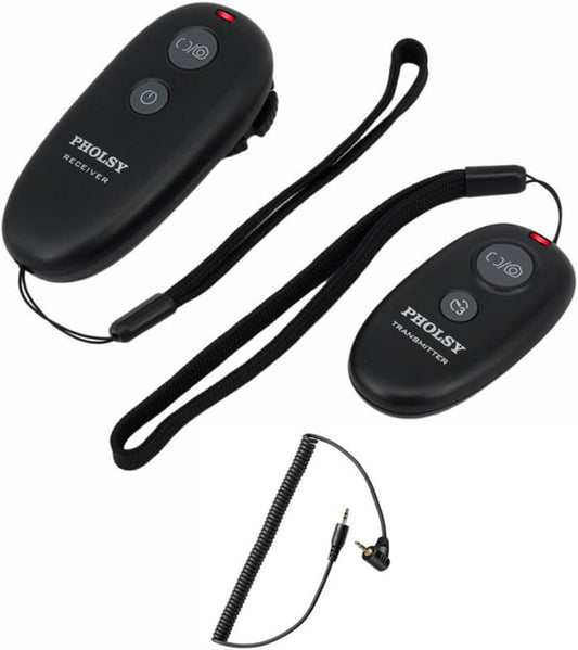 PHOLSY Wireless Remote Shutter Release C6 Compatible with Canon R8 R100 R7 R6 90D 250D 200D 850D SX50HS; for Olympus OM-1 EM1X EM1-II EM1-III EM5-III; for Fuji GFX100 X-H2S XT3 XT4 XT5 XT30; RS-60E3