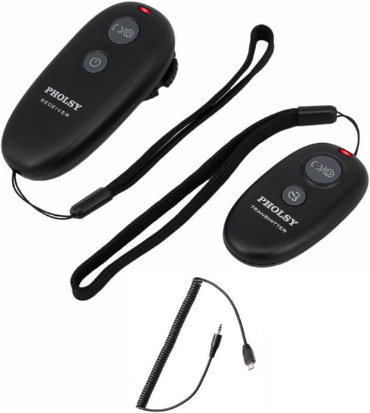 PHOLSY for Sony Shutter Release S8 Wireless Remote Shutter for Sony a1 a9 a9-ii a7 a7 ii iii iv, 7R-ii a7R-iv a7S a7S-iii ii, a6600 a6500 a6100 RX100M6 RX100M7 HX99 HX90 HX350 Replace Sony RM-SPR1