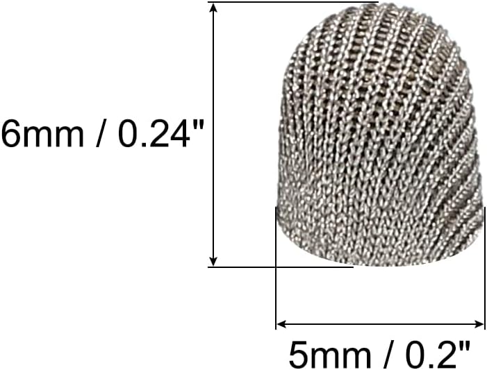 MECCANIXITY 12pcs 5mm Stylus Pen Fine Tips Conductive Fiber Capacitive Touch Screen Pens Tip Universal Replacement