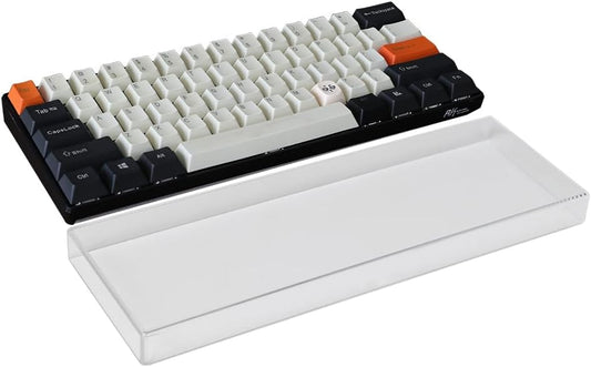 Acrylic Keyboard Dust Cover,84 Keys Transparent Mechanical Keyboard Protective Cover,Compatible with Computer Gaming Keyboards (12.2''x4.92''x0.87'')