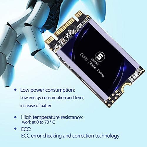 Dogfish SSD SATA M.2 2242 120GB Ngff Internal Solid State Drive High Performance Hard Drive for Desktop Laptop SATA III 6Gb/s SSD (120GB, M.2-2242)