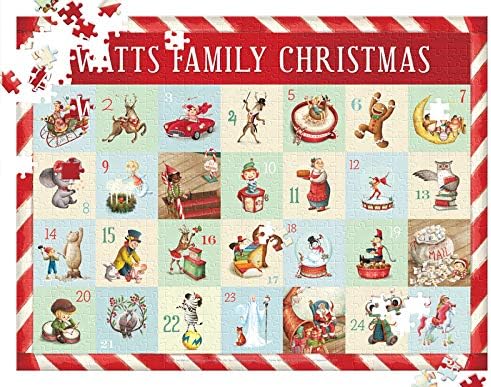 Countdown to Christmas Personalized Puzzle - 500 Pieces - I See Me!