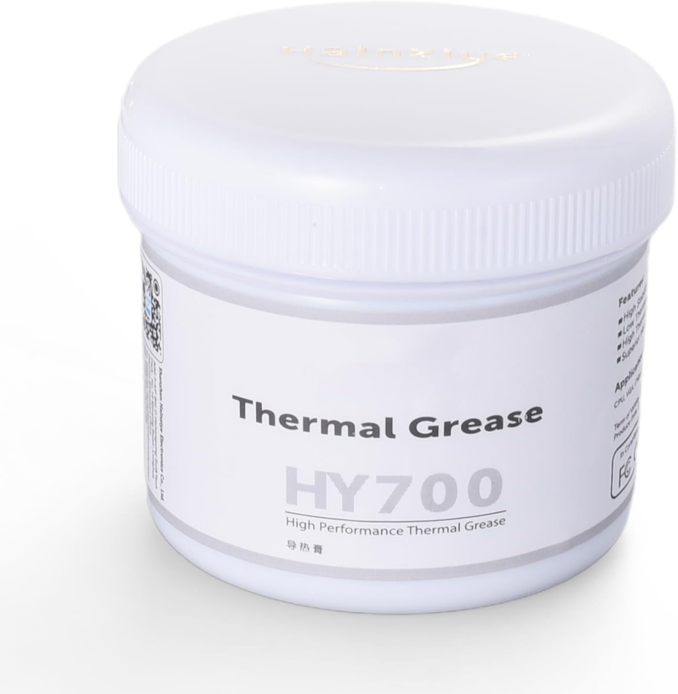 HY500-200g CPU Thermal Heatsink Grease Paste Compound Thermal Conductivity: >1.93W/m-k Carbon Based High Performance for CPU PC GPU PS5-200 Grams …