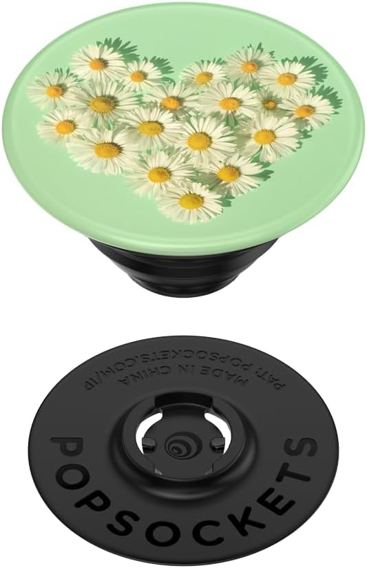 PopSockets Phone Grip with Expanding Kickstand, Adhesive Grip, Cute PopSockets - Daisy Lover