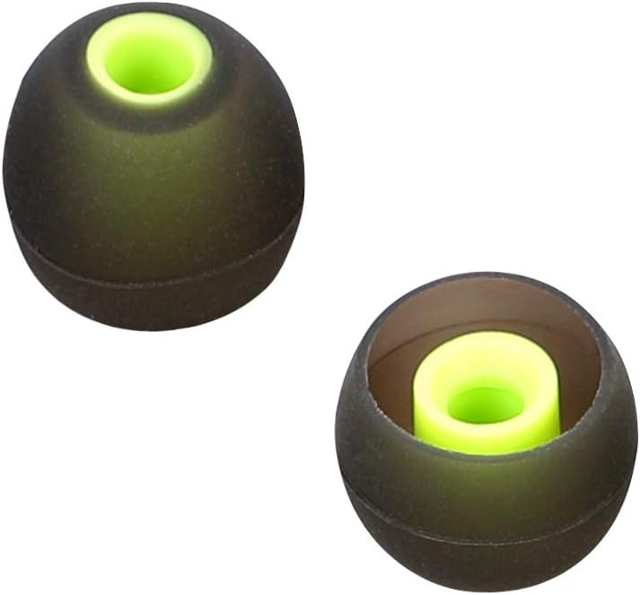 Earbud Silicone Ear Tips Replacement Earbuds Gels for Popular In-Ear Headphones Other Inner Hole 3.8mm - 5.1mm 9 Pairs S/M/L