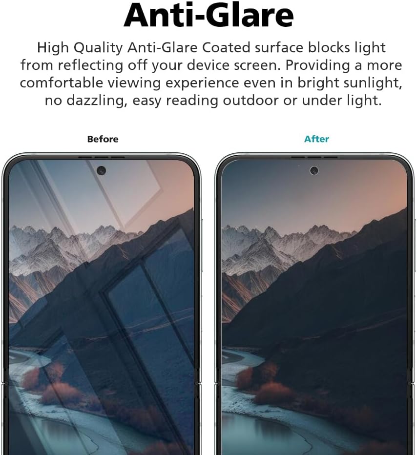 3-Pack Anti-Blue Light Matte Screen Protector For iPhone 12/12 Pro [Support Fingerprint Unlock] Anti-Glare, Anti-Fingerprint [Eye Protection] Bubble-Free Installation with Alignment Jig