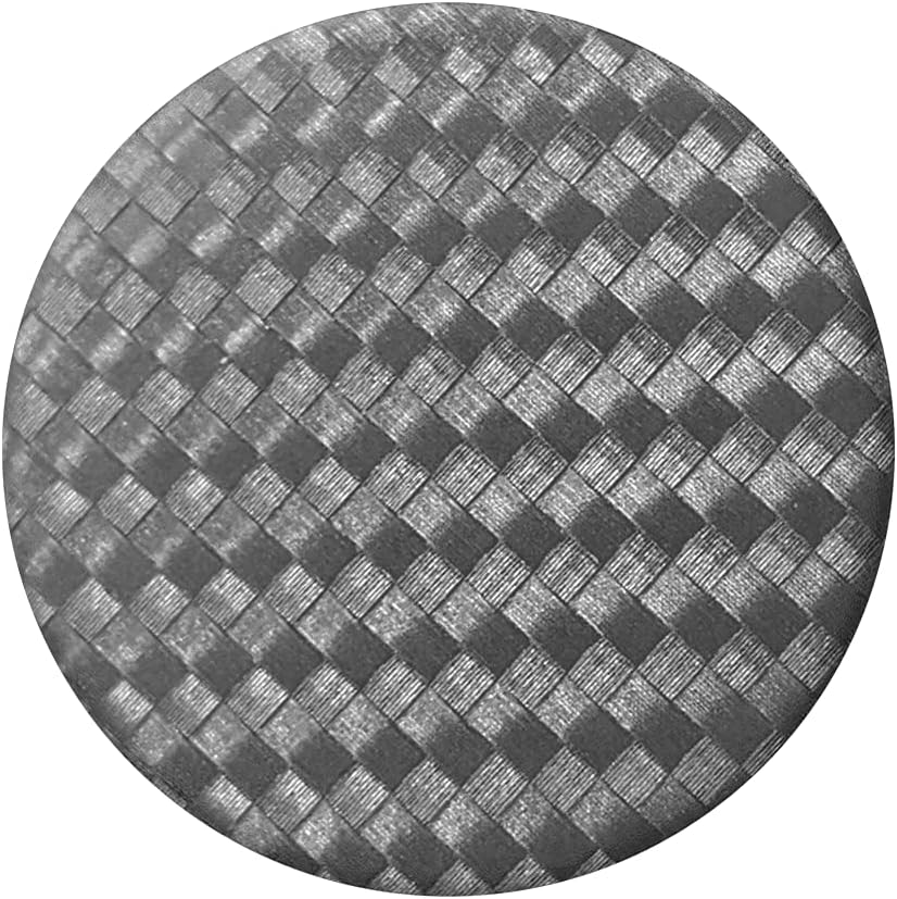 PopSockets Phone Grip with Expanding Kickstand, Adhesive Grip - Carbonite Weave