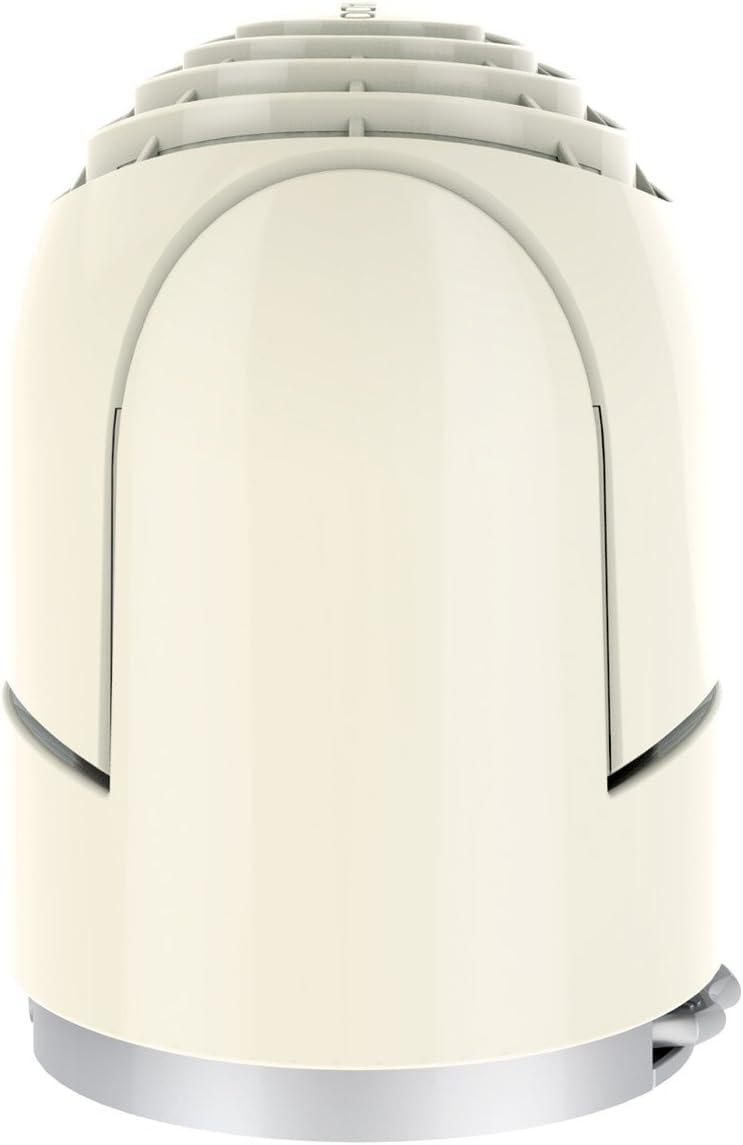 Vornado Flippi V6 Compact Air Circulator Fan, Quiet Portable Travel Fan for Office or Bedroom, Adjustable Head, 2 Speeds, Vintage White