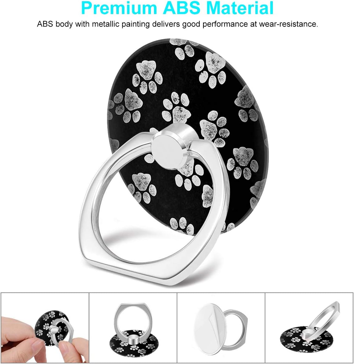 Bonoma Phone Ring Stand, 3 Pack Dog Paws 360 Degree Rotation Finger Grip Stand Holder Compatible with Smartphones and Tablets