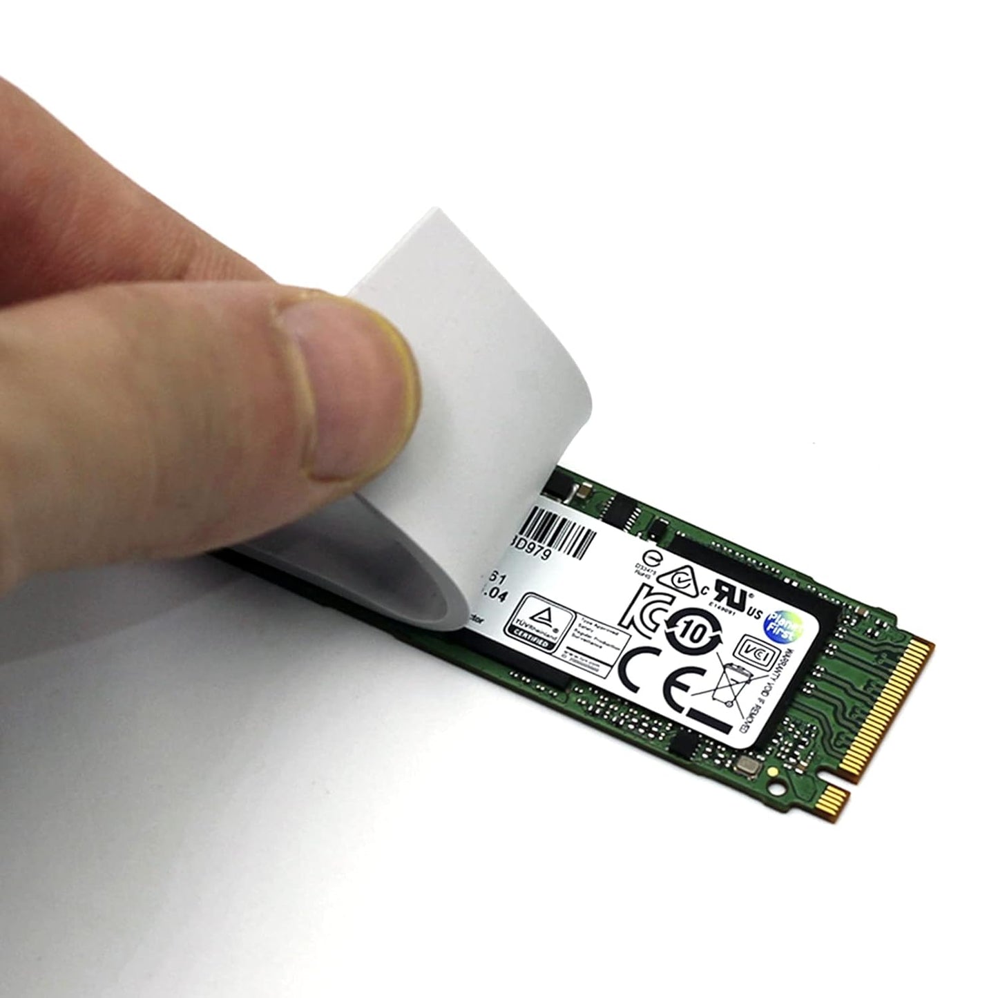 Thermal Pad 14.8 W/mK, 85x45x2.5mm, Non Conductive Heat Resistance High Temperature Resistance, Silicone Thermal Pads for Laptop Heatsink GPU CPU LED Cooler (2.5mm)