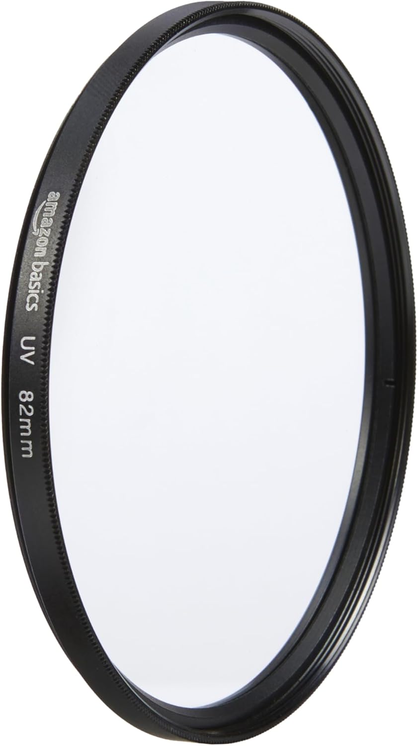 Amazon Basics UV Protection Camera Lens Filter - 82mm