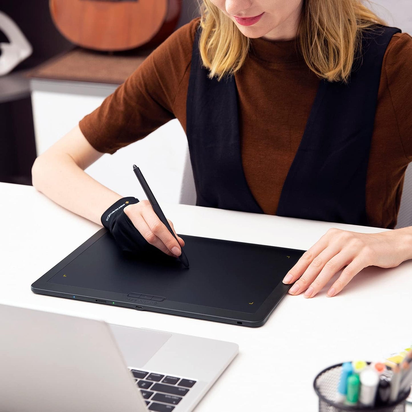 XENCELABS Standard Nibs, 20 Pack Replacement Pen Nibs for Digital Pen Tablet Stylus. Compatible: XENCELABS Pen Tablet Bundle, Bundle SE, Medium Standard, Small Standard