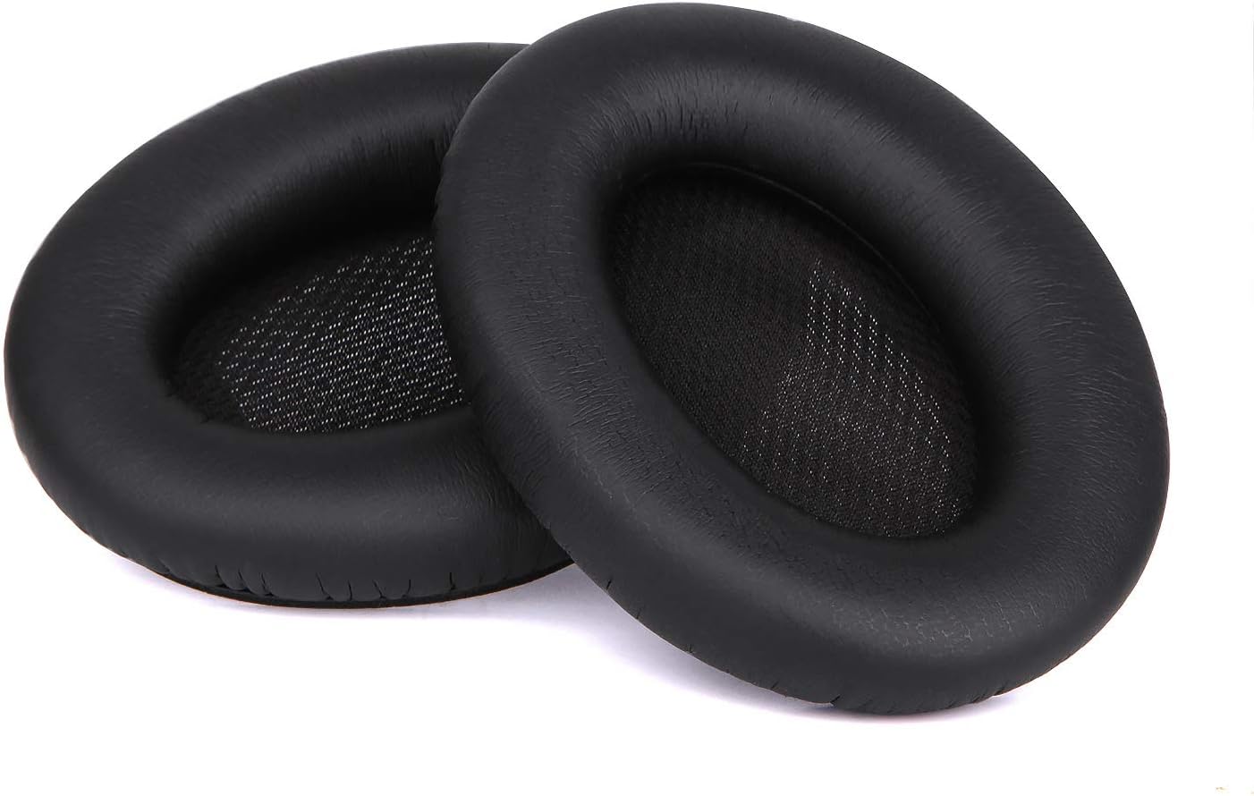 QC15 Replacement Ear Pads Kit, Ear Cushion for Bose QuietComfort 2, Quiet Comfort 15, QC 25, QuietComfort 35, Ae2, Ae2i, Ae2w, Sound True, Sound Link (Around-Ear Only) Headphones – Black