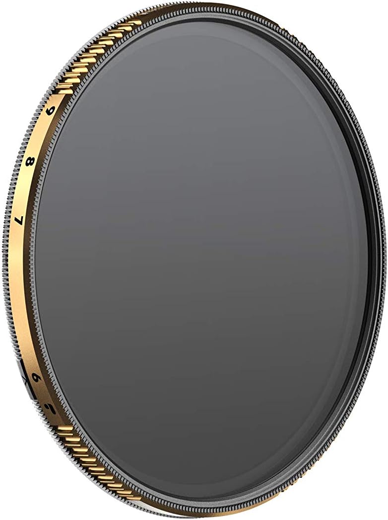 PolarPro 82mmPeter McKinnon Mist VND Camera Filter - 6-9 Stop Variable Neutral Density Lens Filter for DSLR/Mirrorless Pro Video – PMVND Mist Edition II For Cinematic Shutter Speed Control + Diffusion
