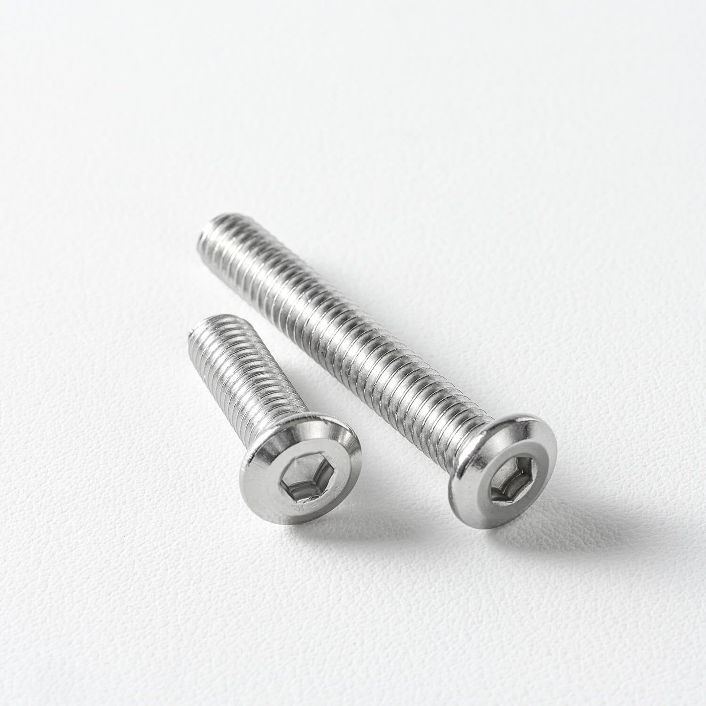 1/4-20 x 3 (10 Pack) Flat Head Hex Socket Cap Screws Bolts, 304 Stainless Steel 18-8, Hex Drive, Bright Finish, Fully Machine Thread