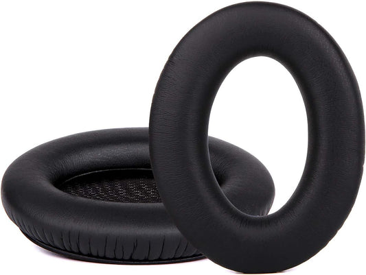 QC15 Replacement Ear Pads Kit, Ear Cushion for Bose QuietComfort 2, Quiet Comfort 15, QC 25, QuietComfort 35, Ae2, Ae2i, Ae2w, Sound True, Sound Link (Around-Ear Only) Headphones – Black