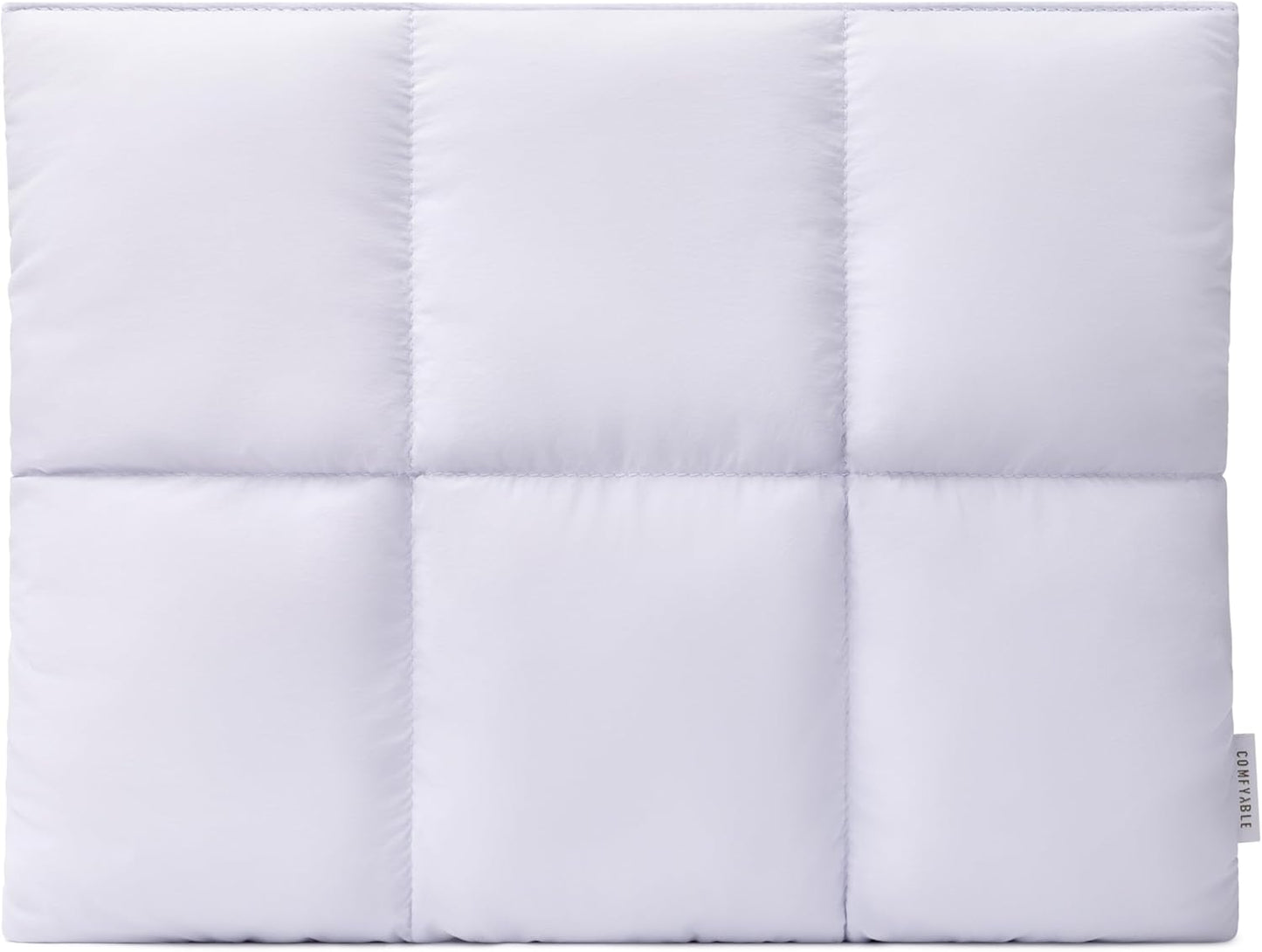 Comfyable Puffy Laptop Sleeve 13 Inch 14 Inch, Quilted Puffer Laptop Carrying Case, Pillow Case Compatible with MacBook Air M4 2025 M3 M2 M1, MacBook Pro M4 Pro/Max, Lavender