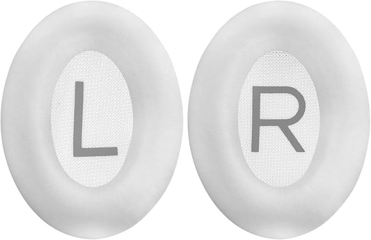 Replacement Ear Pads for Bose QuietComfort 45 (QC45) Headphones, Ear Pads Cushions with QCSE (QC SE)/New QC Wireless High-Density Noise Isolation Foam, Made Soft Protein Rubber Leather
