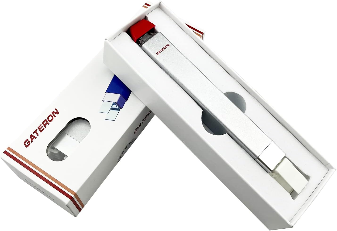 Gateron Keycap Puller V2 Tool for Mechanical Keyboard Keycap Removal Tool (Silver)