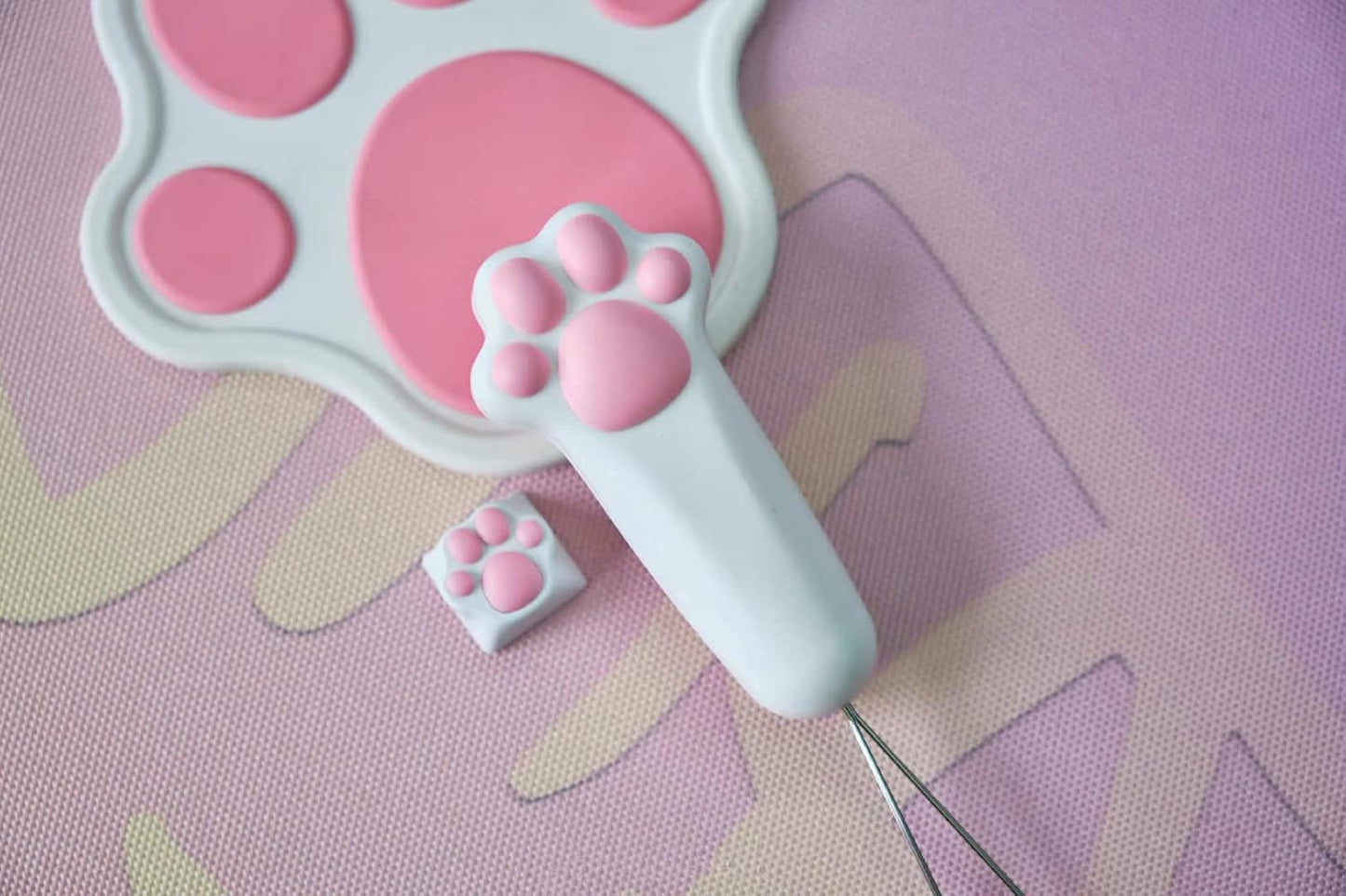 FKZ ZOMOPLUS Cute Cat Paw Keycap Puller - Mechanical Keyboard Removal Tool