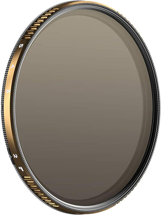 PolarPro 67mm Peter McKinnon VND Camera Filter - 2-5 Stop Variable Neutral Density Lens Filter for DSLR/Mirrorless Professional Video – PMVND Signature Edition II for Cinematic Shutter Speed Control