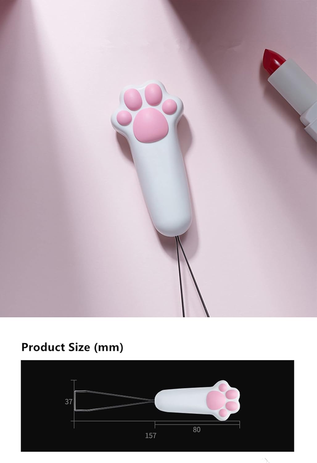 FKZ ZOMOPLUS Cute Cat Paw Keycap Puller - Mechanical Keyboard Removal Tool