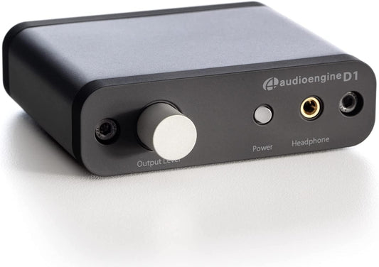 Audioengine D1 32-bit Desktop DAC and Headphone Amp, Preamp, Laptop, Amplifier, Gamers and Musicians