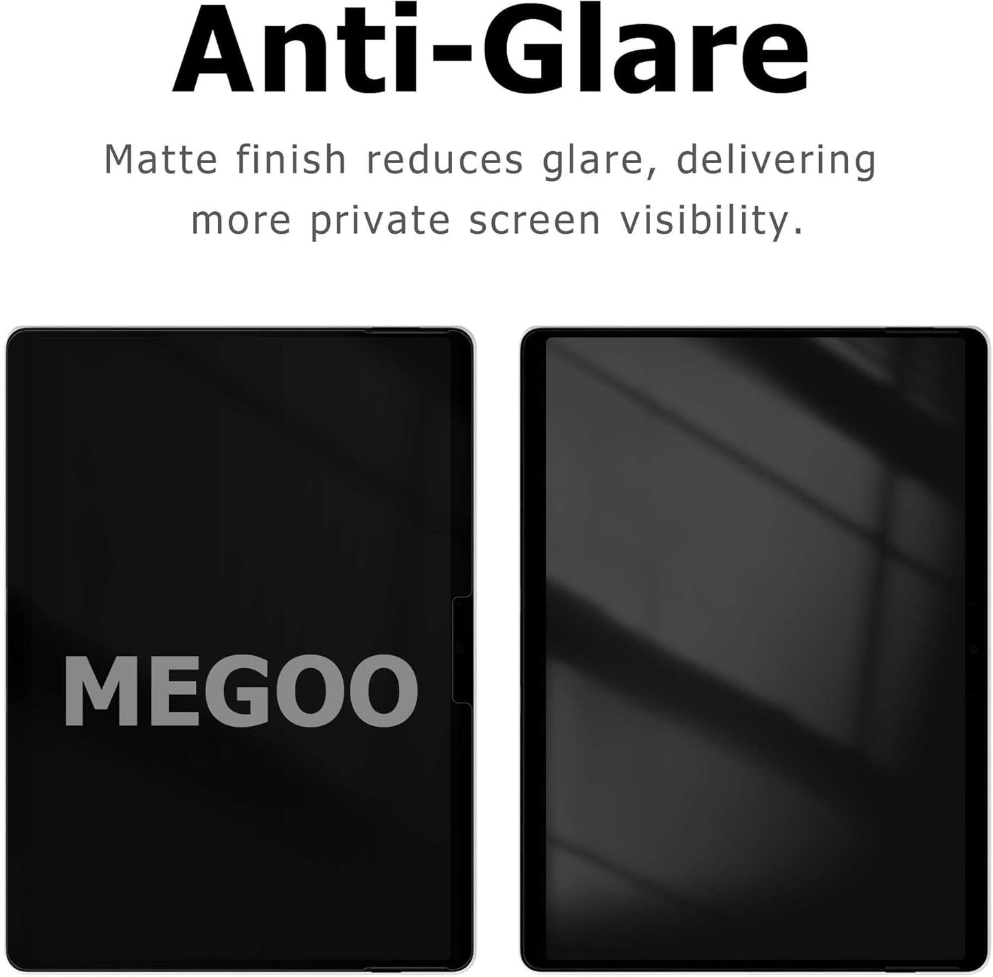 Megoo Magnetic Privacy Screen Protector for Surface Pro 12 inch (2025)– Removable, Anti-Spy, Anti-Glare, Easy Install, Blue Light & UV Blocking