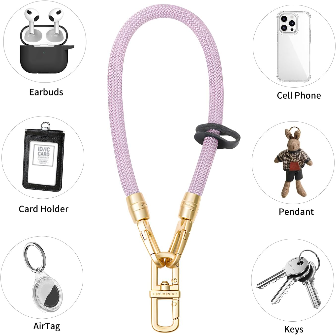 Universal Cell Phone Lanyard Wrist Strap,Phone Bracelet Strap,Phone Charms Strap