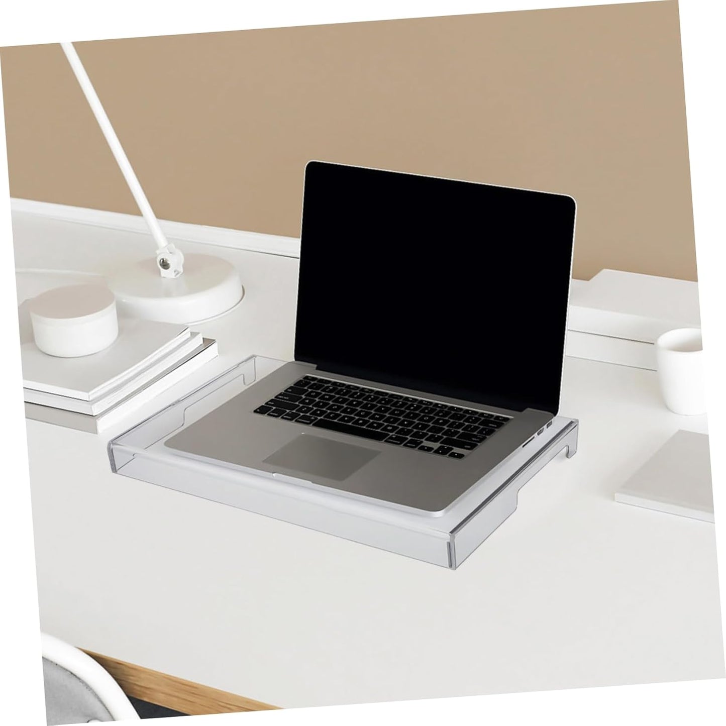 Transparent Acrylic Keyboard Cover - Waterproof and Dustproof Protector for Laptop and Desktop Keyboards Versatile Accessory