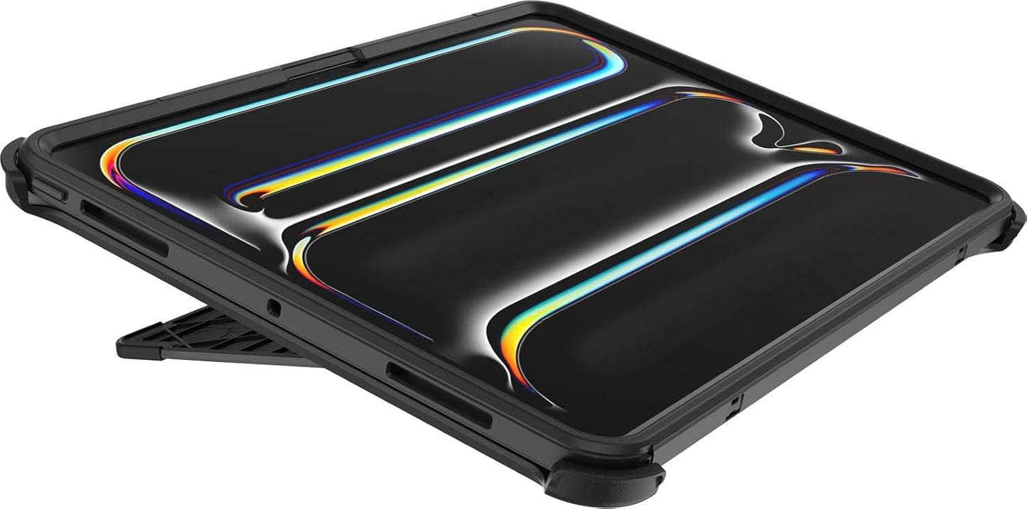 OtterBox Defender Series Case for iPad Pro 13-inch (M4) (2024) - Black, Rugged, Durable, Multi-Layer Protection