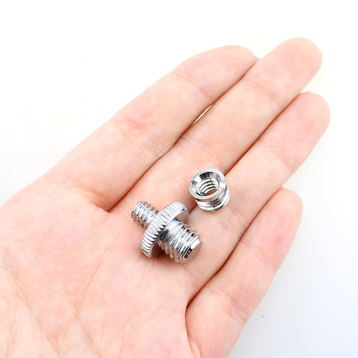 Maxmoral 16PCS 1/4 to 3/8 Tripod Screw Nut Adapters Camera/Light Stand Accessories Electronics Part