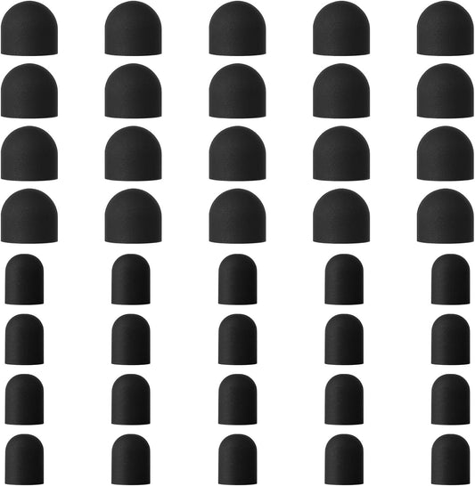 40 Pcs Stylus Tips Replacement Tips Only Pencil Rubber for Stylus Pens Soft No Scratches Sensitivity and Precision Universal Ends Replacement Friendly Swede