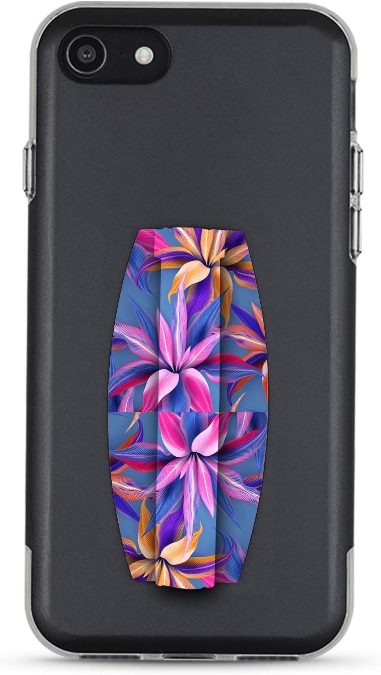 Gear Beast Universal Cell Phone Grip - Ultra Slim Elastic Finger Holder & Phone Stand